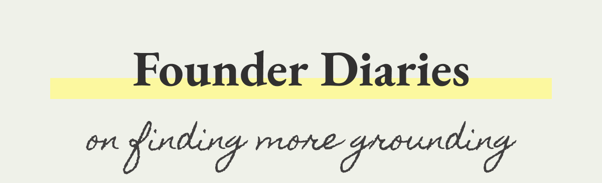 on finding more grounding