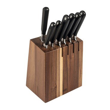 CULINARY FORGED Acacia Knife Block 8pc set