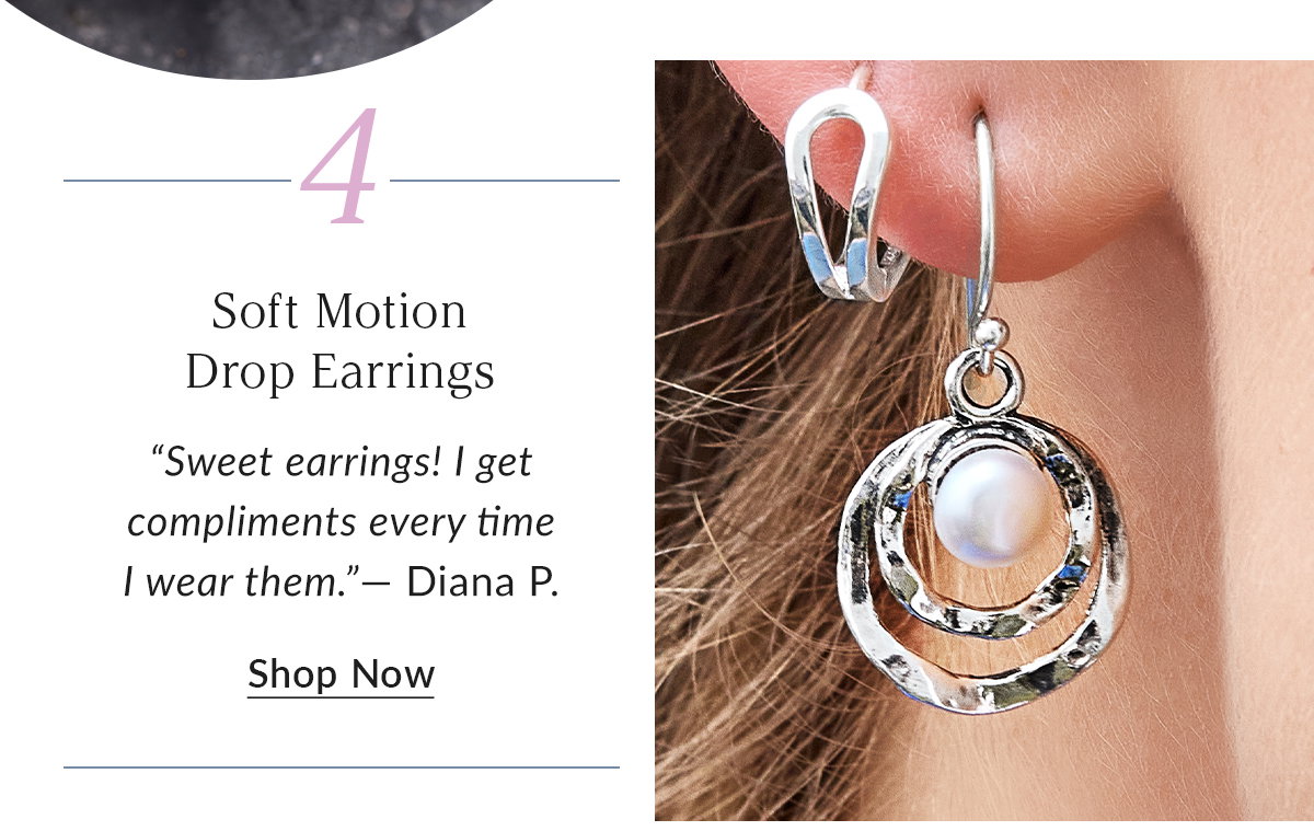 Soft Motion Drop Earrings