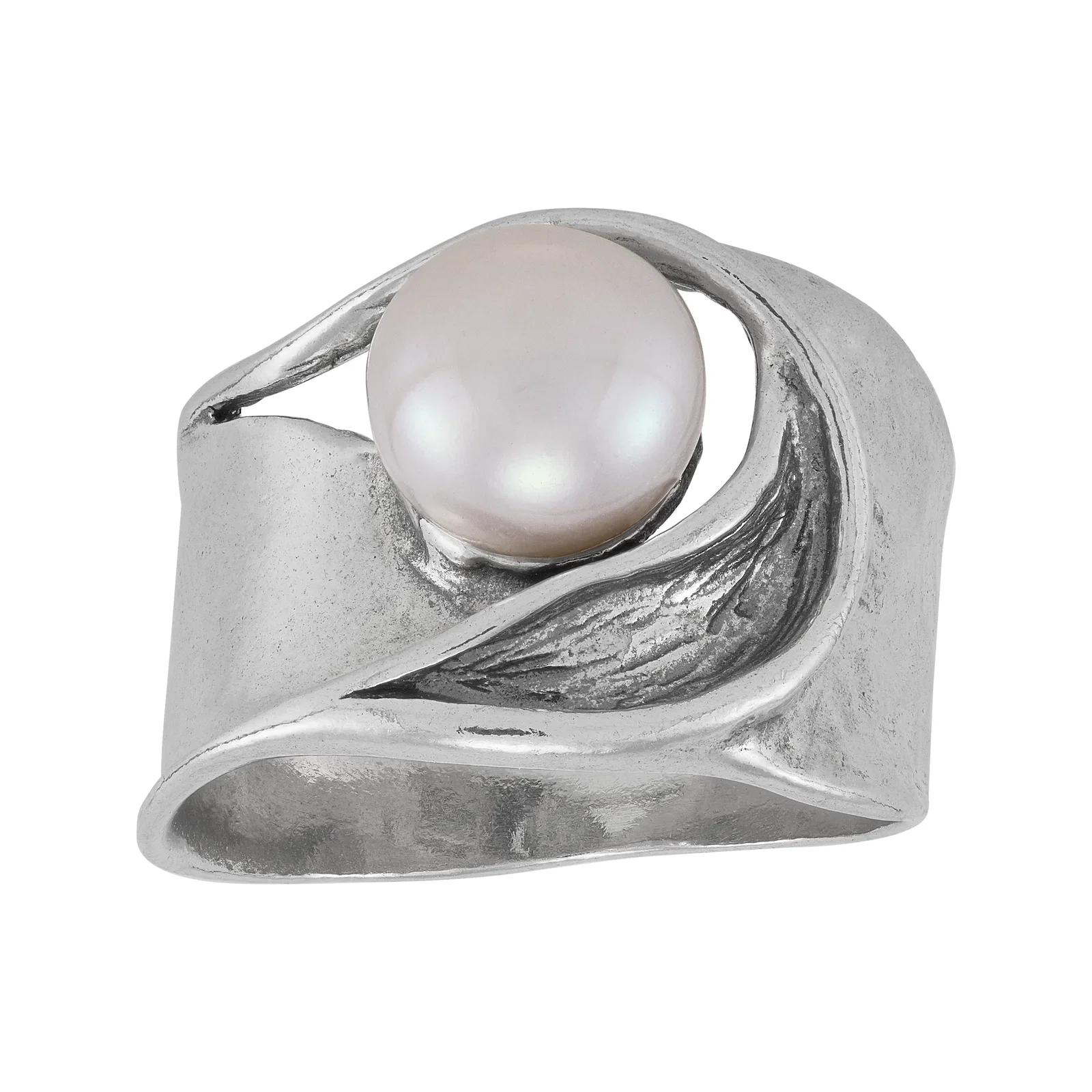 Undertow Ring, Freshwater Pearl