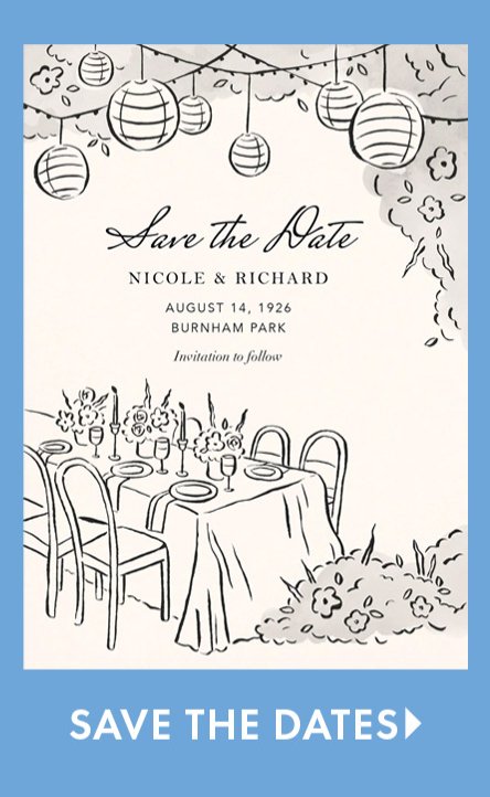 Custom Save the Date Cards