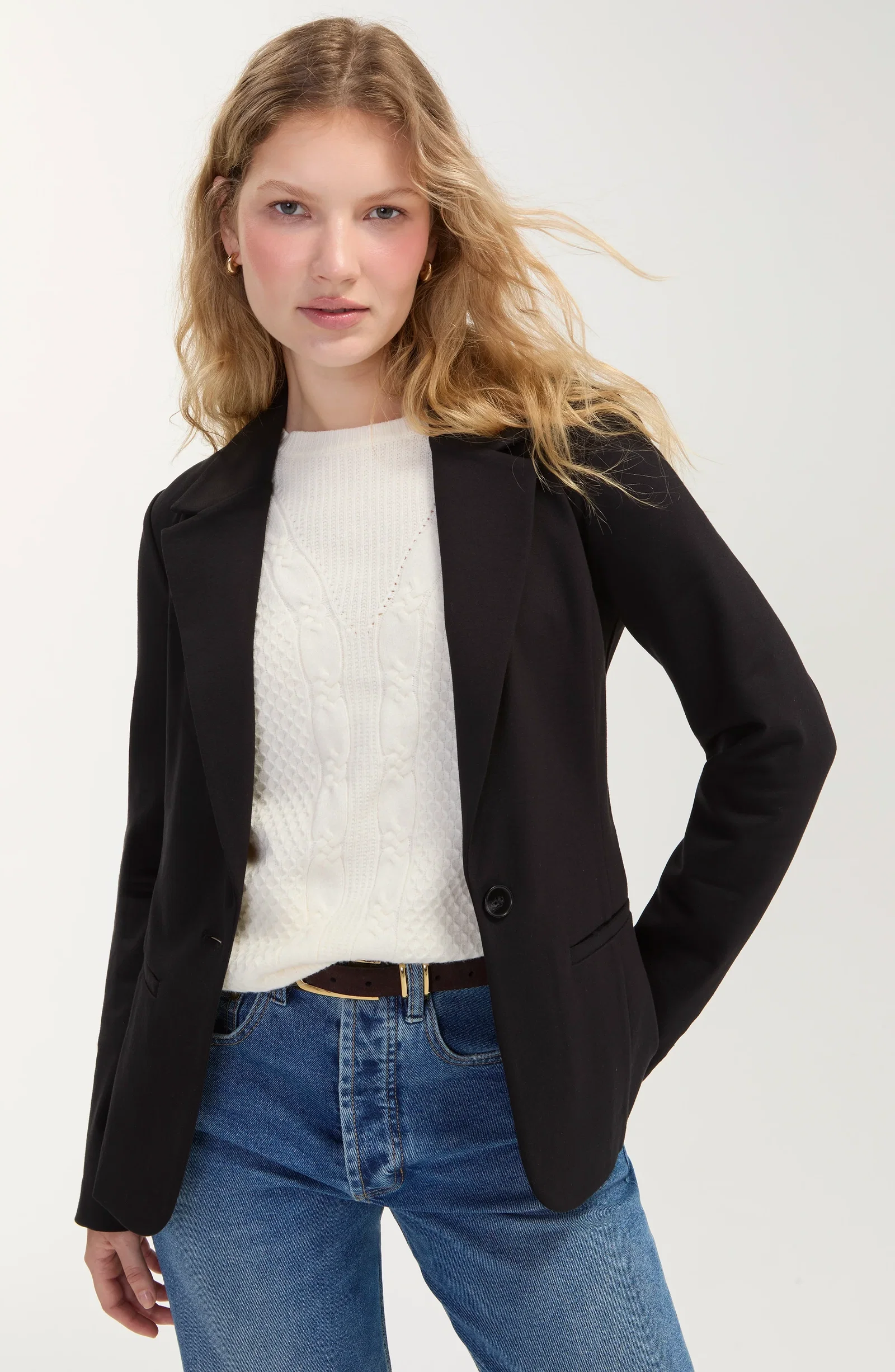 Image of FITTED BLAZER SUPER STRETCH