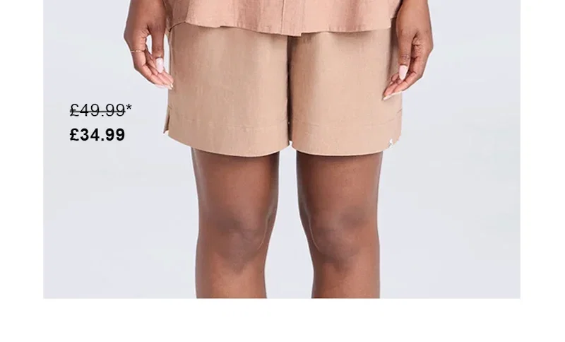 Nova Womens Linen Shorts