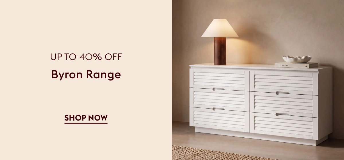 Up to 40% off Byron Range