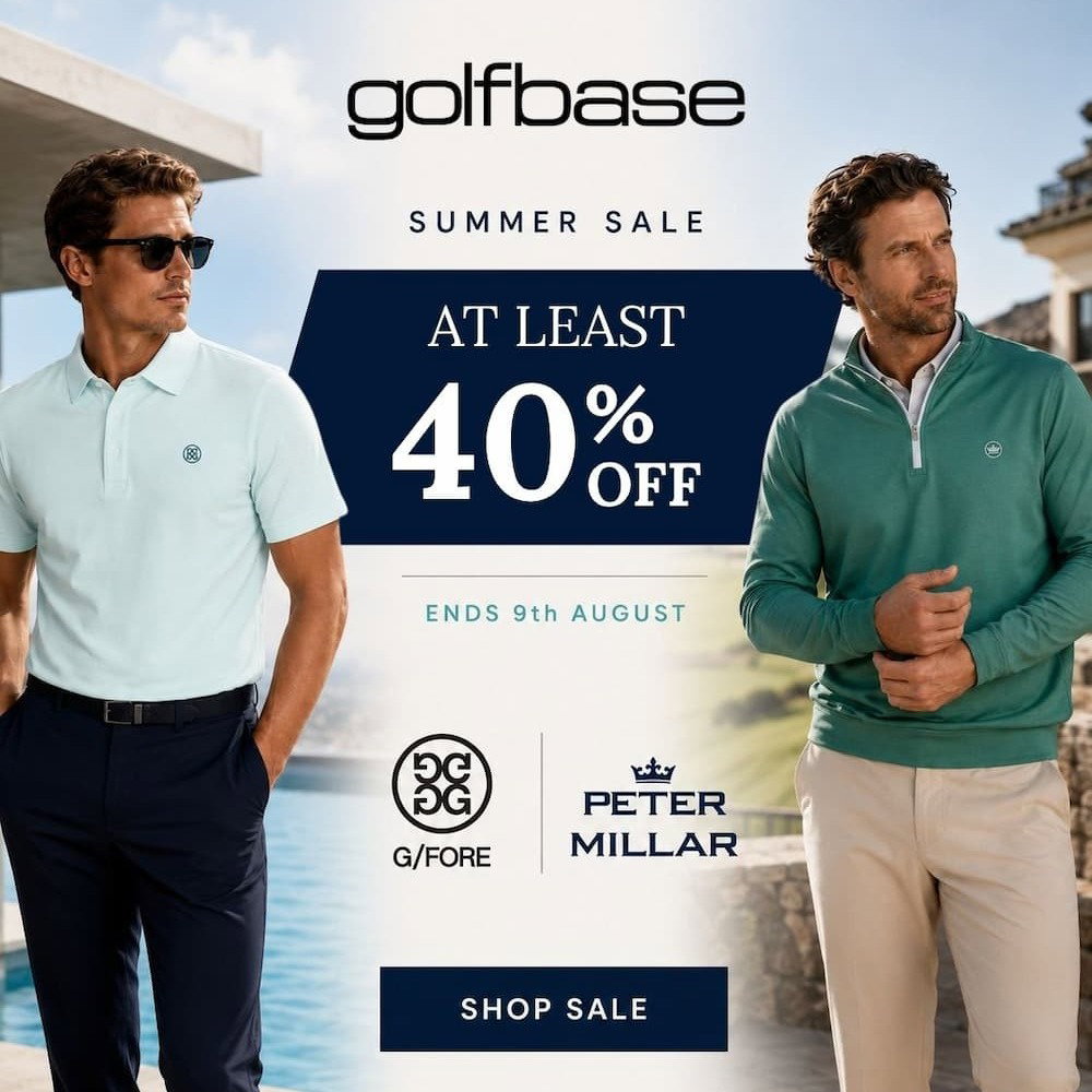 40% Off Peter Millar & G/Fore at Golfbase