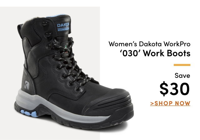 Women's Dakota WorkPro '030' Work Boots Save $30