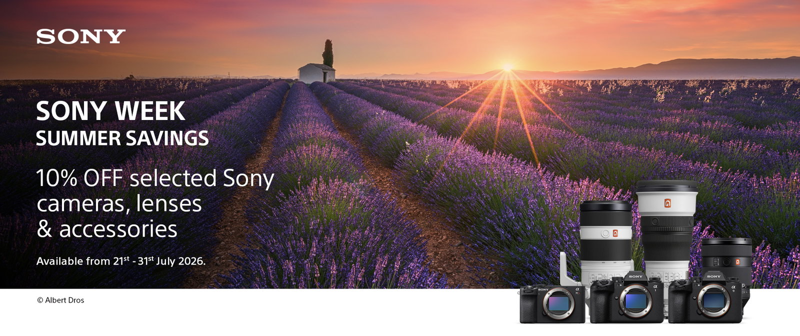 Sony Week Offers - July 2026 - Desktop