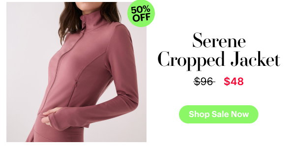 Serene Cropped Jacket
