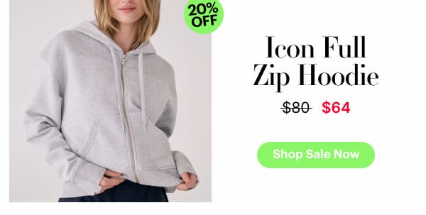 Icon Full Zip Hoodie