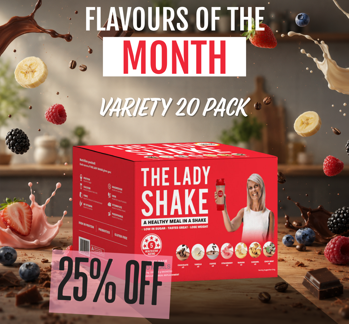 Flavour of the Month - Variety 20 Pack
