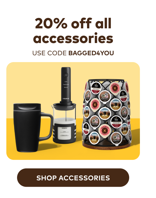 20% off all accessories with code BAGGED4YOU