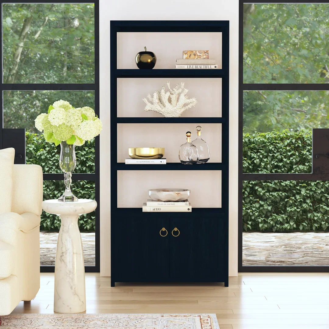 Lark 4- Tier Etagere Etagere Bookcase