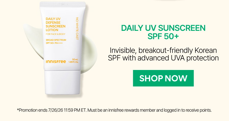 DAILY UV SUNSCREEN SPF 50