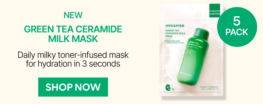 GREEN TEA CERAMIDE MILK MASK