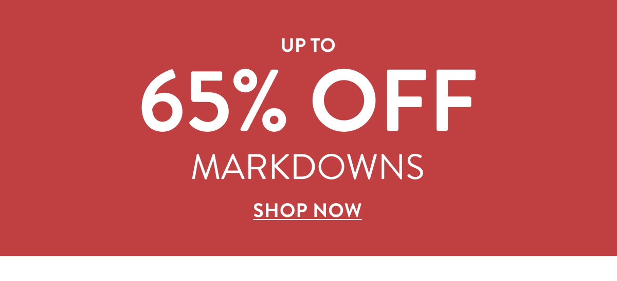 Shop Markdowns