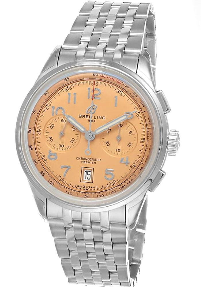 Premier B01 Chronograph 42MM Copper Dial Men's Watch