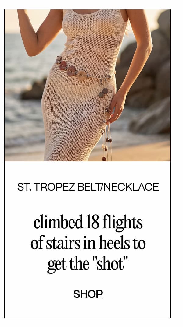 ST. TROPEZ BELT/NECKLACE | SHOP