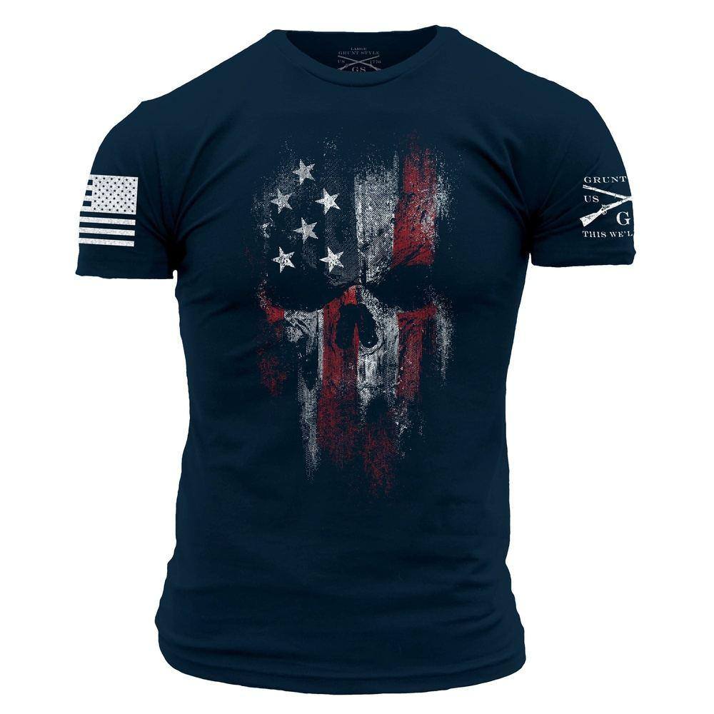 Image of American Reaper 2.0 T-Shirt - Midnight Navy