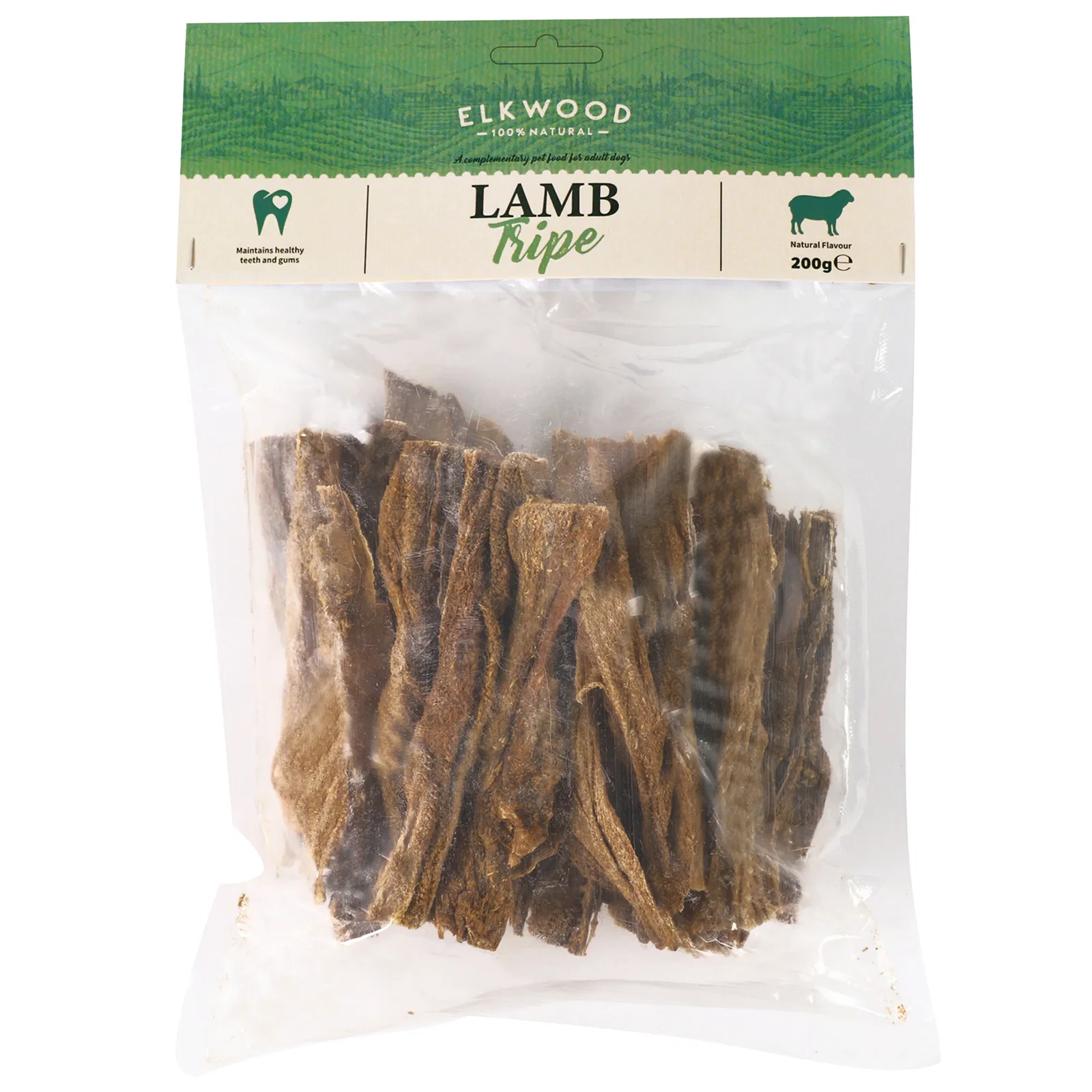 Image of Elkwood 100% Lamb Tripe Sticks Dog Treats