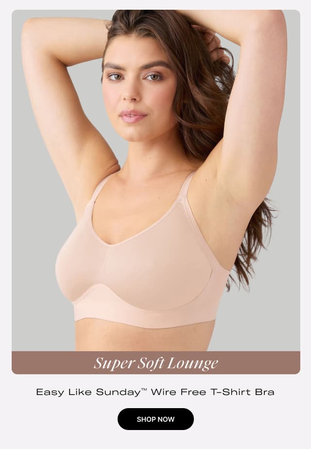 Shop Easy Like Sunday Wire Free T-Shirt Bra