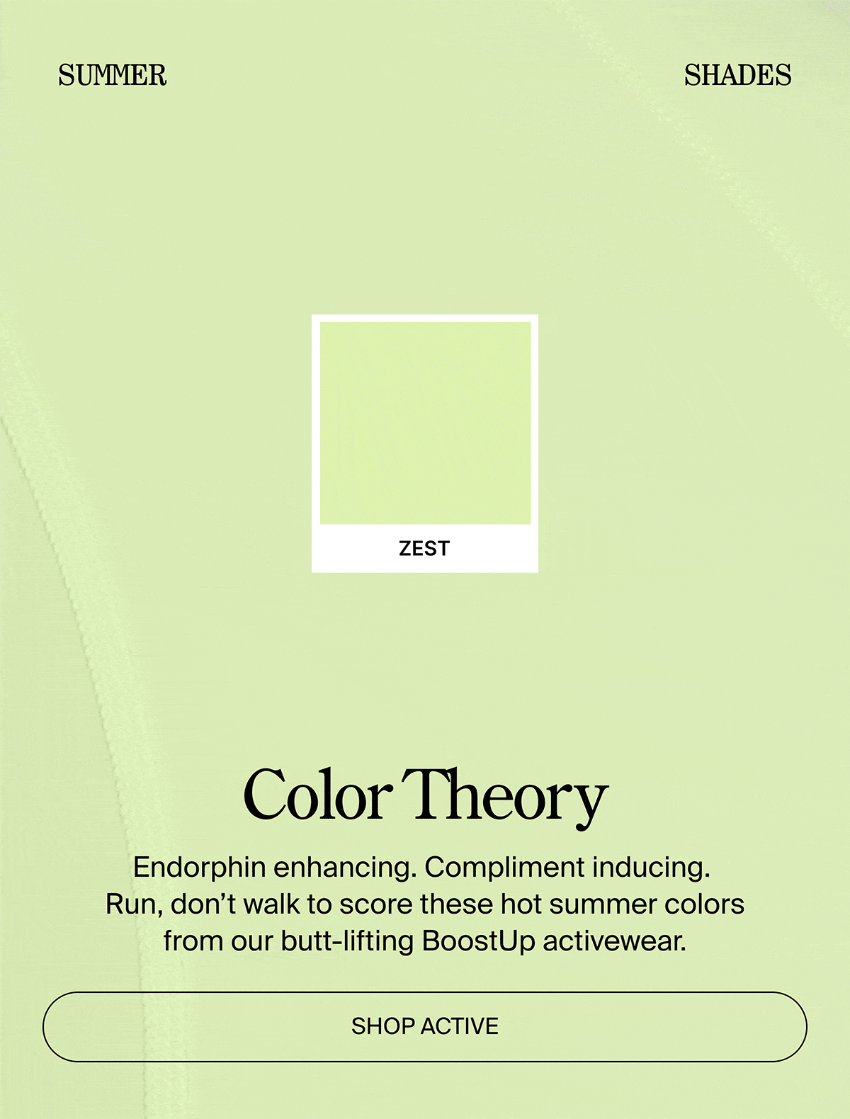 Shop hot summer colors in BoostUp activewear