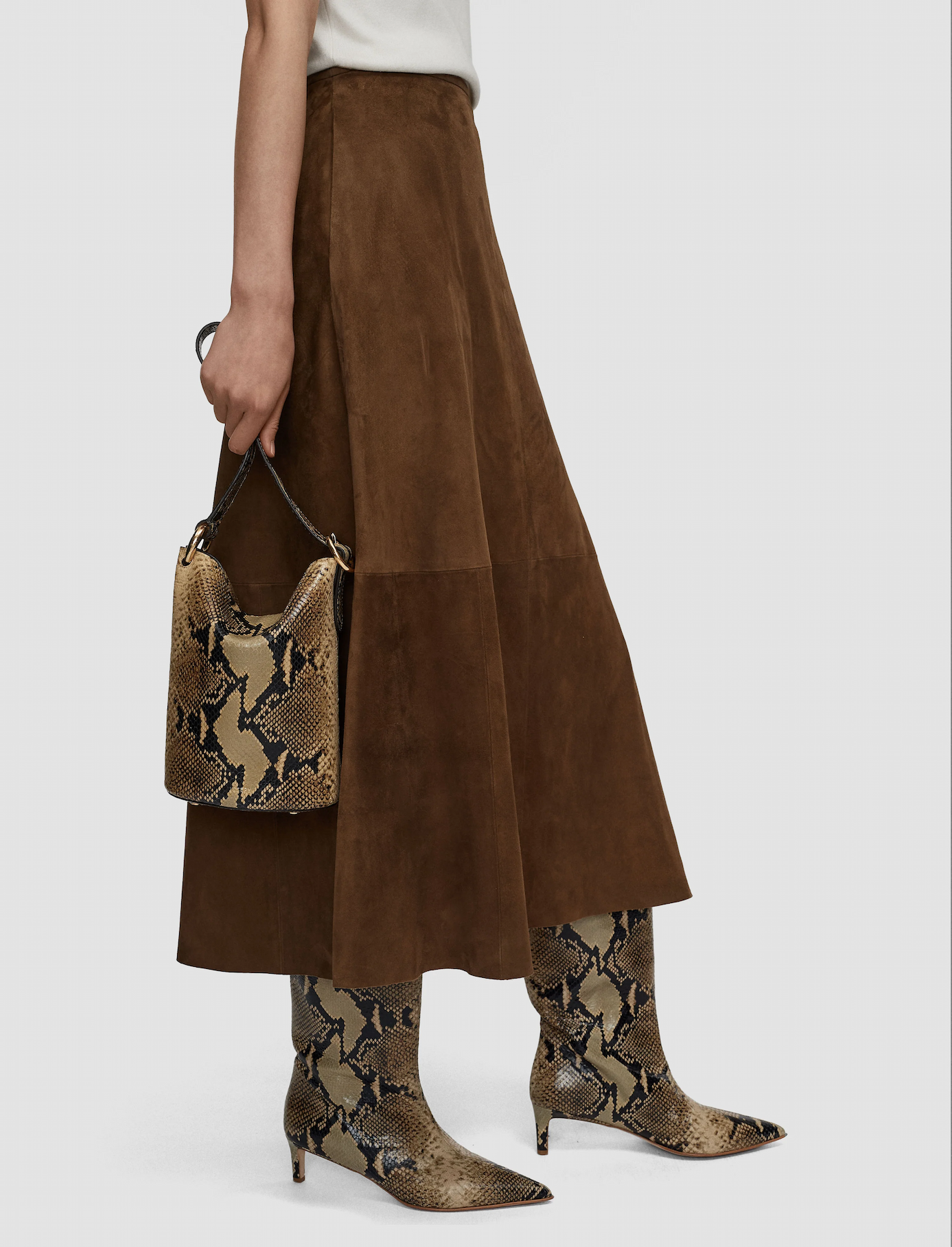 Helius Light Suede Skirt