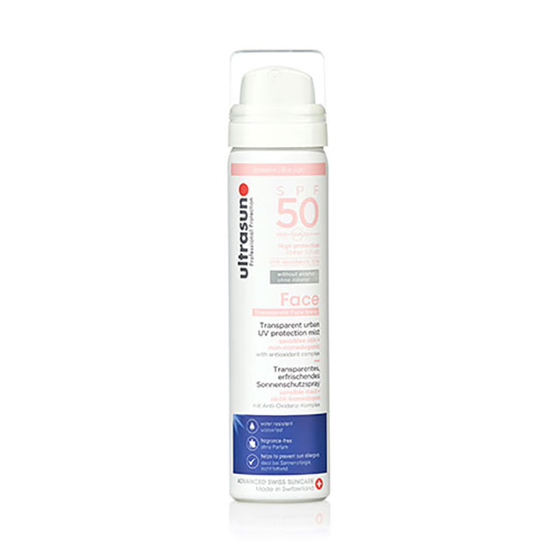 Image of Ultrasun Face & Scalp UV Protection Mist SPF50 75ml 
