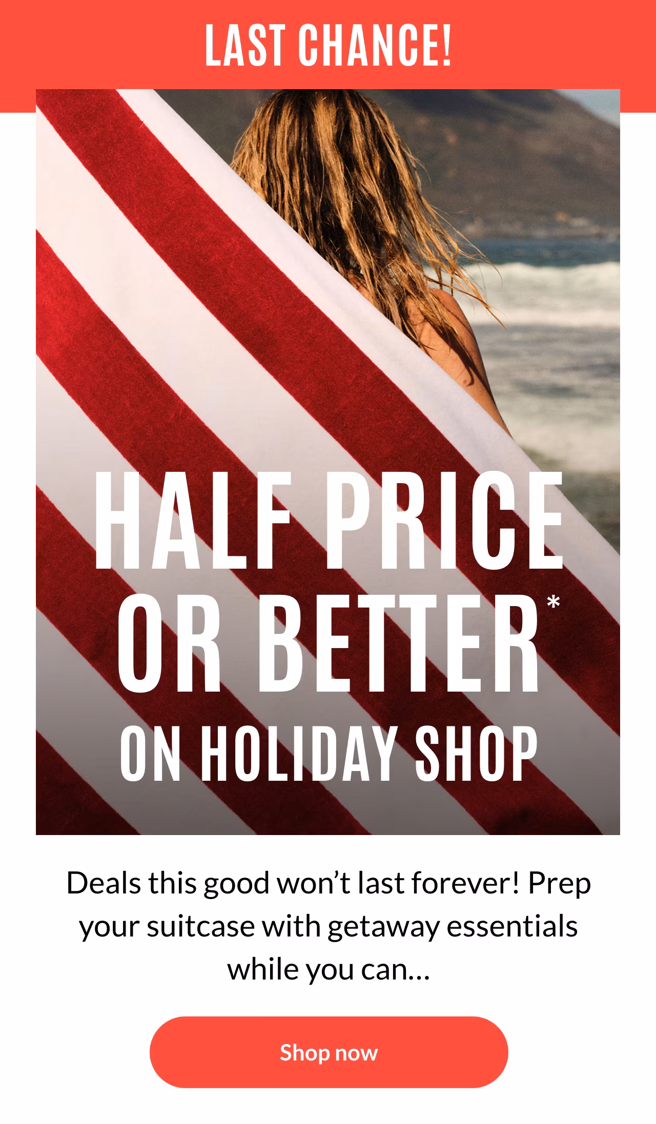 Half price or better