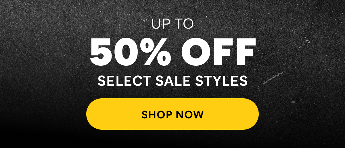 CAT - UP TO 50% OFF SELECT SALE STYLES - SHOP NOW.