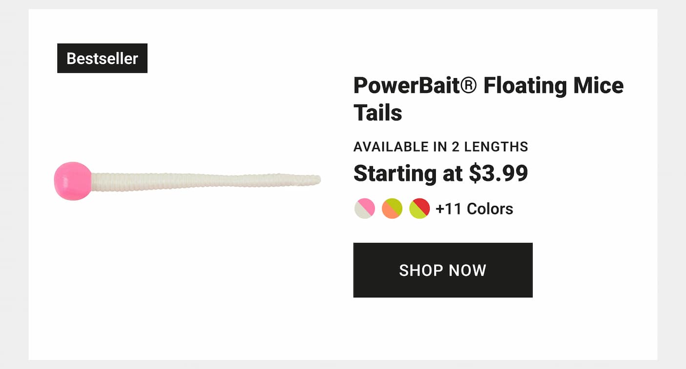 PowerBait Floating Mice Tails