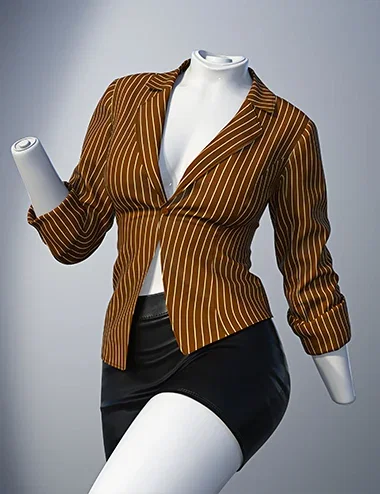 dForce SU Hot Office Lady Suit for Genesis 9