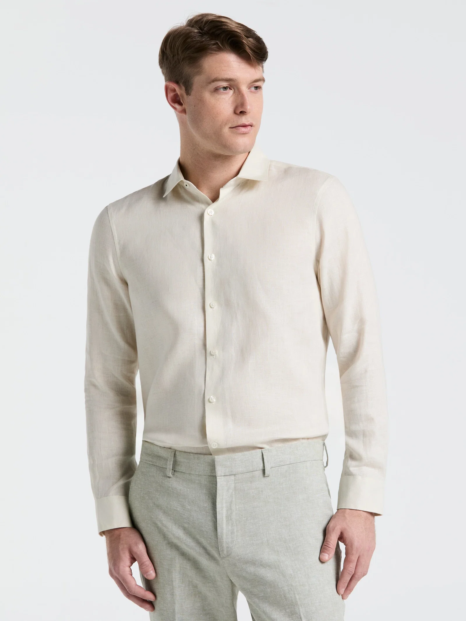 Linen Long Sleeve Shirt