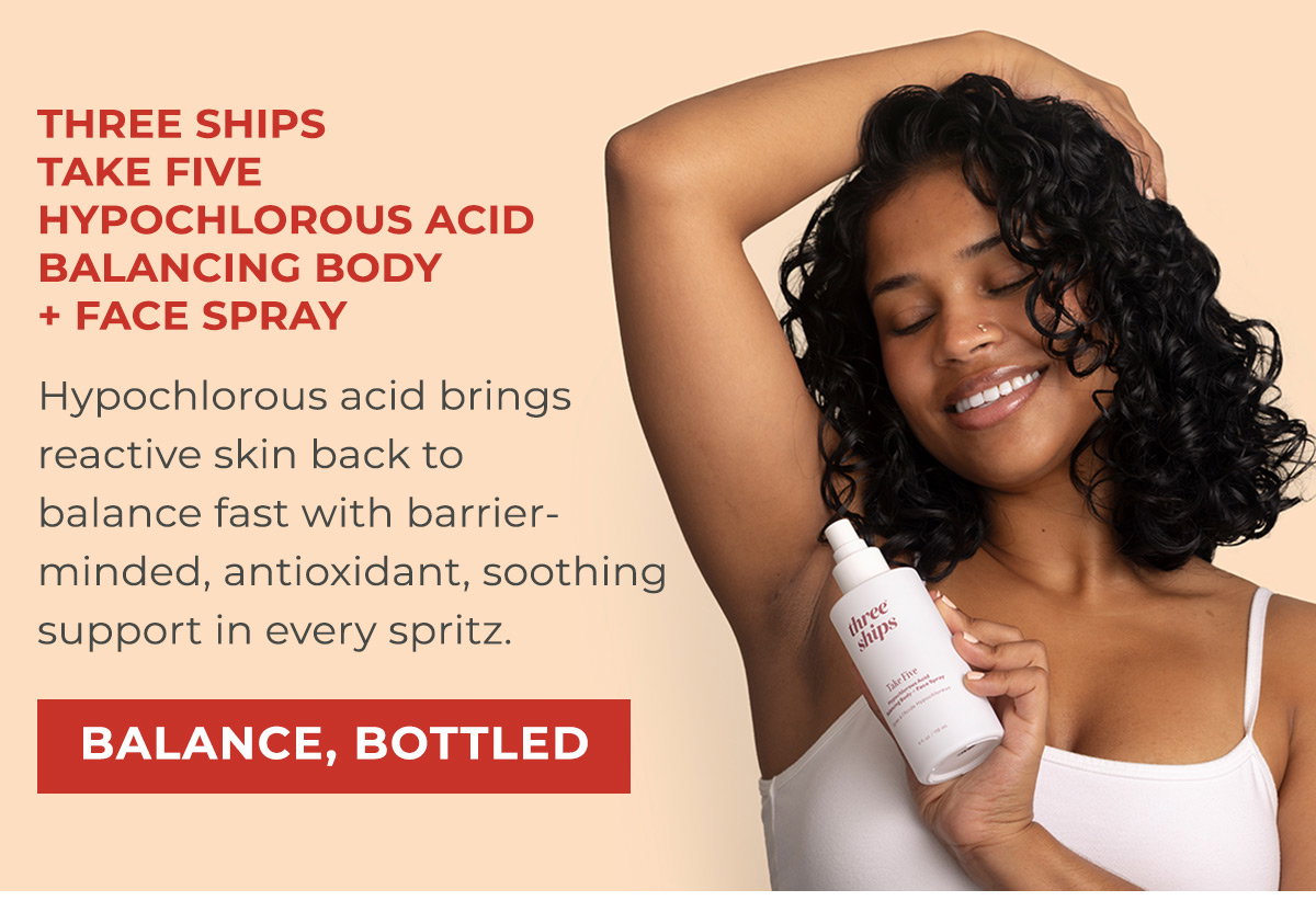 Three ShipsTake Five Hypochlorous Acid Balancing Body + Face Spray 