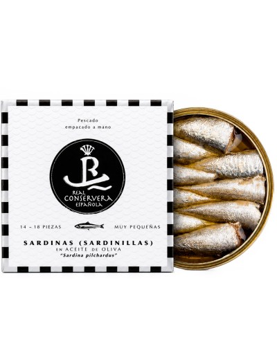Sardinillas En Aceite De Oliva 14/18 Real Conservera Española 120gr.