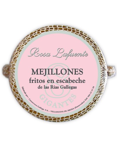 Mejillones fritos en escabeche 10 piezas Rosa Lafuente