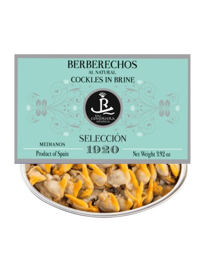 Seleccion 1920 Berberechos al Natural Medianos 120gr.