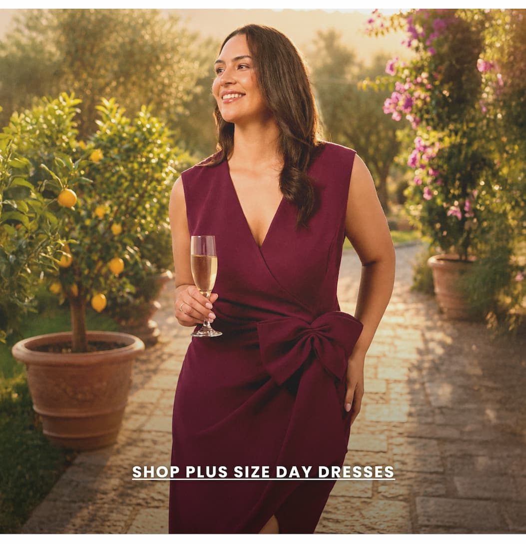  SHOP PLUS SIZE DAY DRESSES