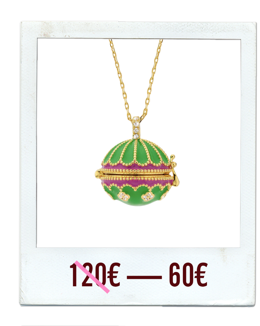 COLLIER - GREEN FUCHSIA PROTECTION