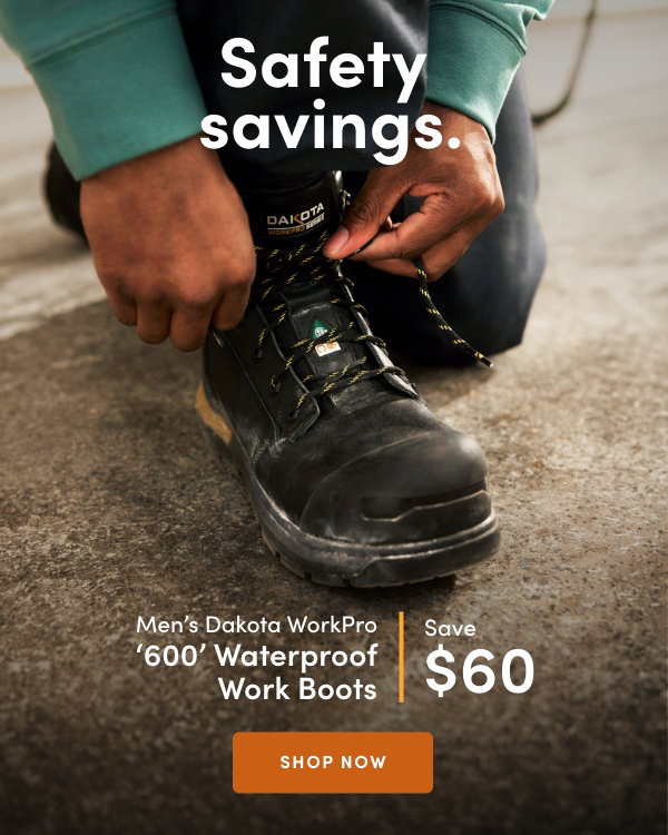 Men's Dakota WorkPro '600' Waterproof Work Boots Save $60