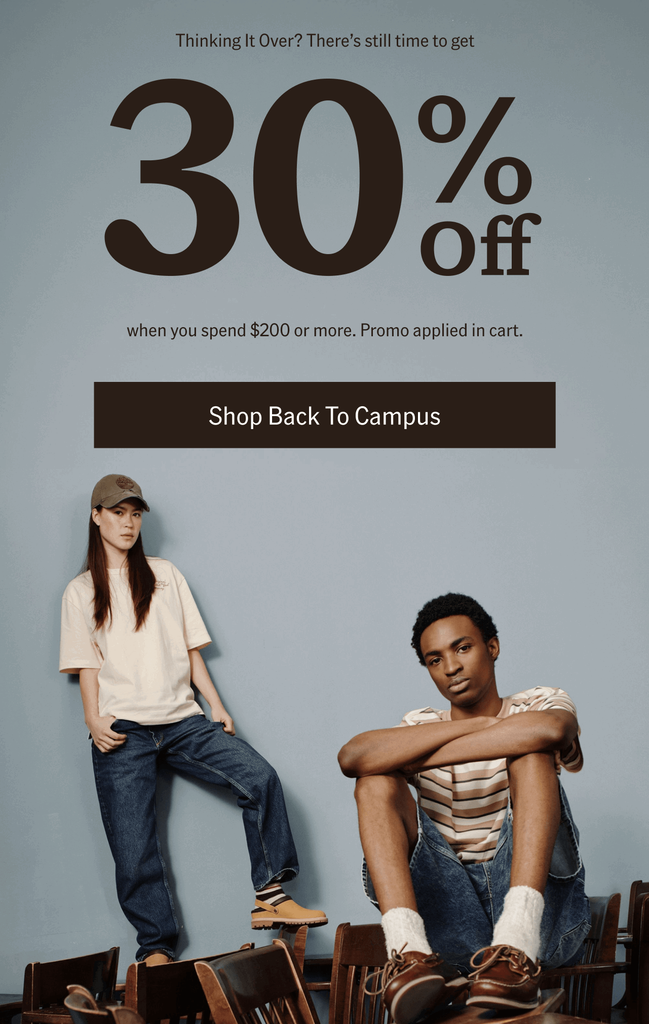 30% Off Shop Back To Campus