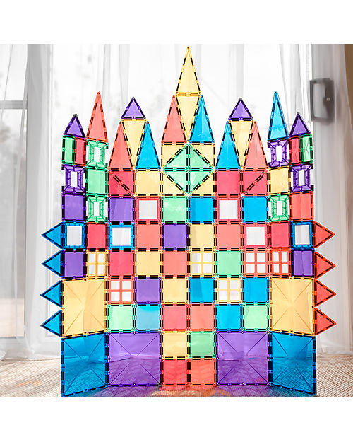 Image of 100 Pezzi - Pacco Creativo - Arcobaleno -100% Plastica ABS Atossica - Apprendimento STEM!