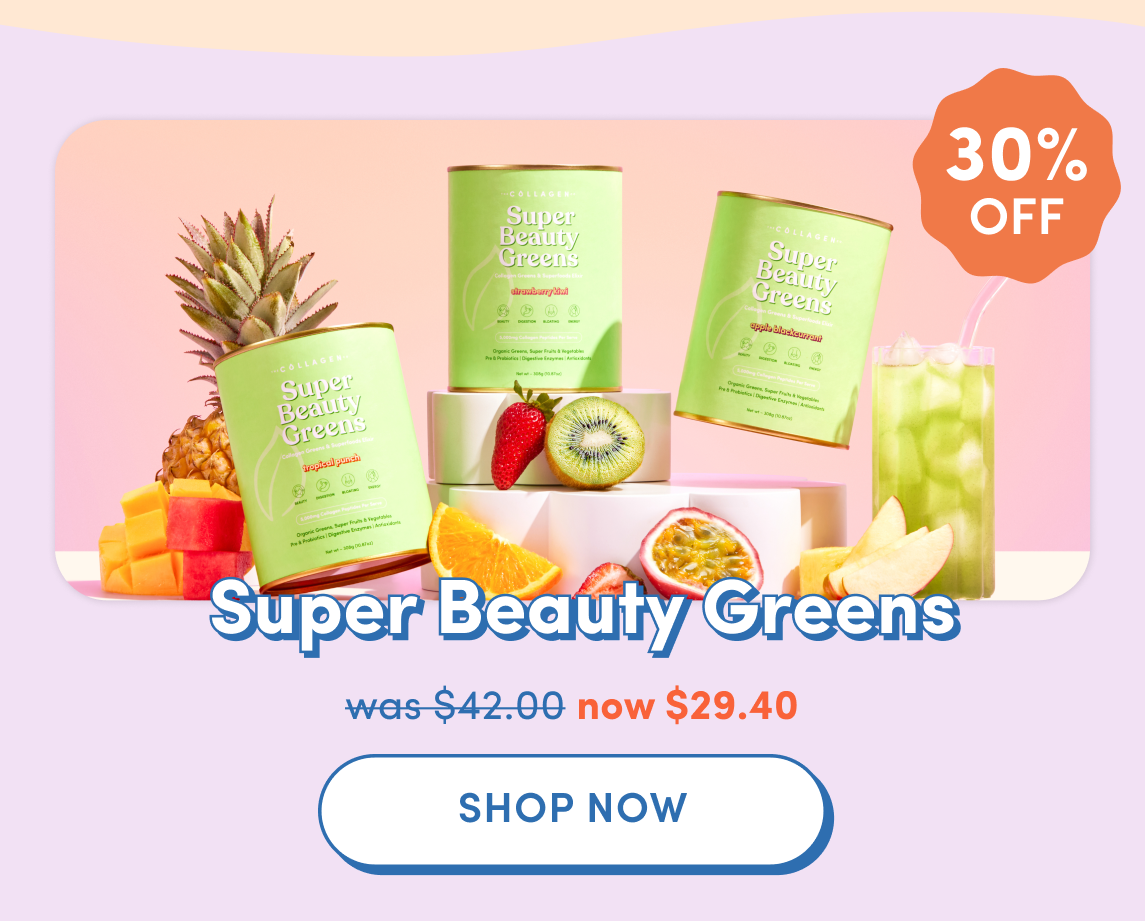 Save 30% off on super beauty greens