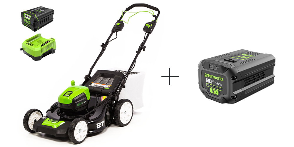 Mower + Free Battery