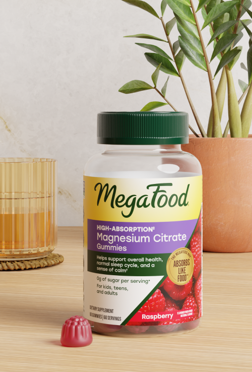 MegaFood High-Absorption Magnesium Citrate Gummies