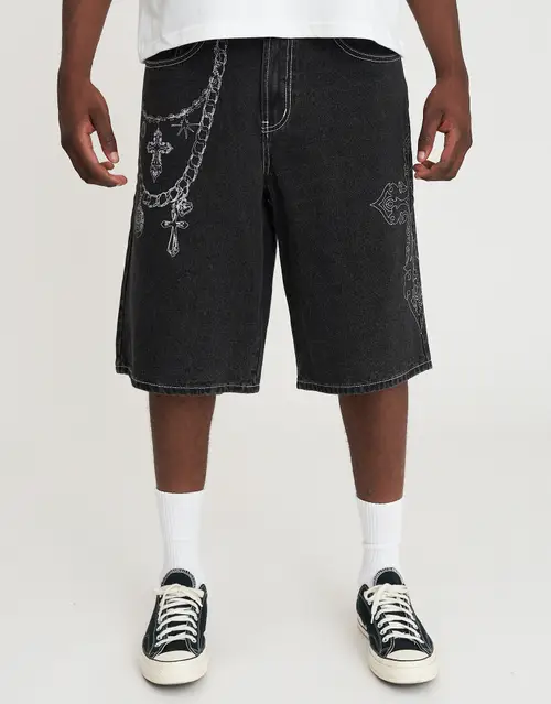 Vanguard Chains Baggy Fit Jorts