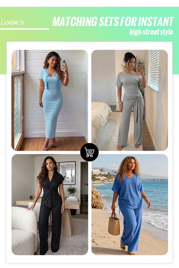 Matching sets for instant high-street style