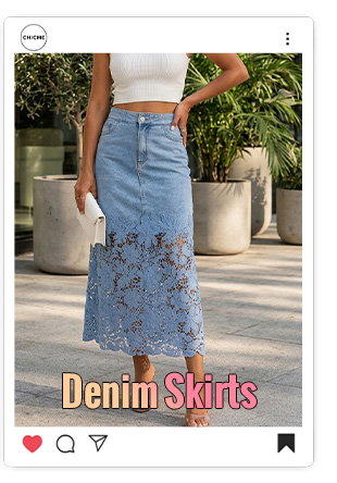 Denim Skirts