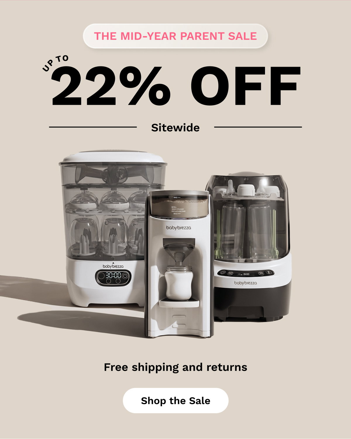 The Mid-Year Parent Sale Up To 22% OFF Sitewide | Shop The Sale
