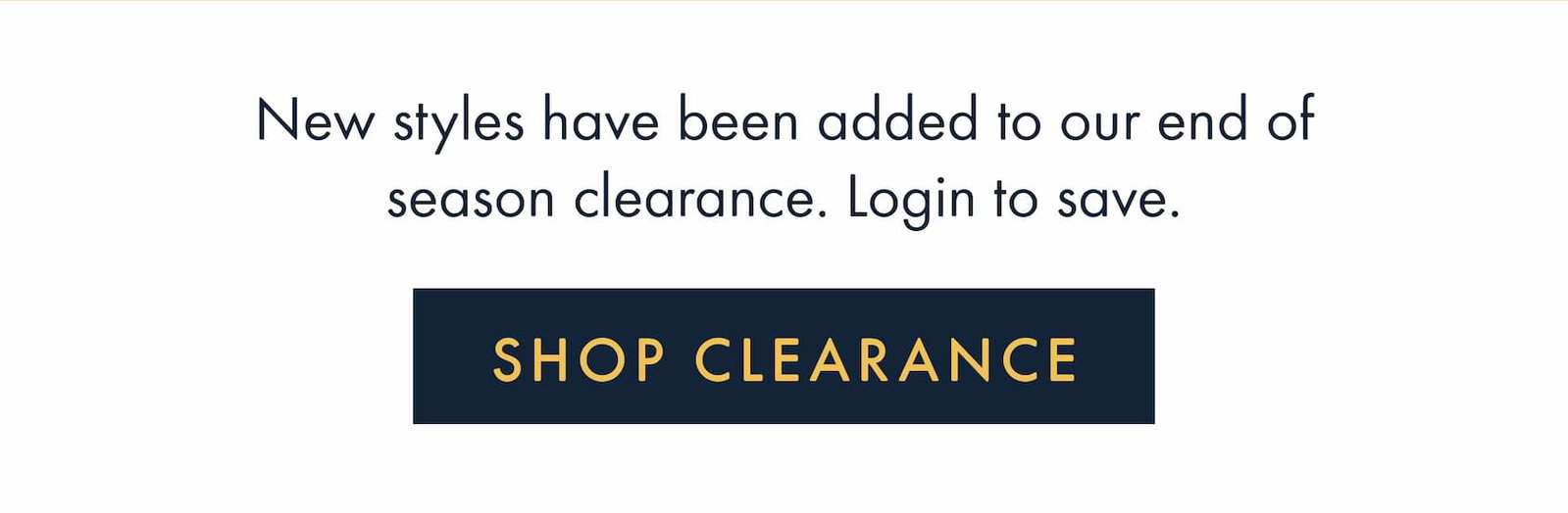 Shop Clearance