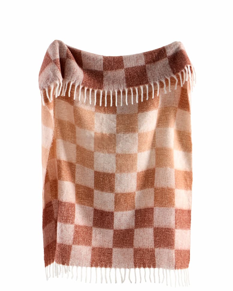 Gracie Check Extra Large Throw